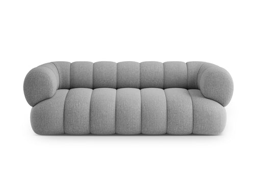 Cosmopolitan Design Bank Koge 3-zits, chenille lichtgrijs - 95x210x70cm