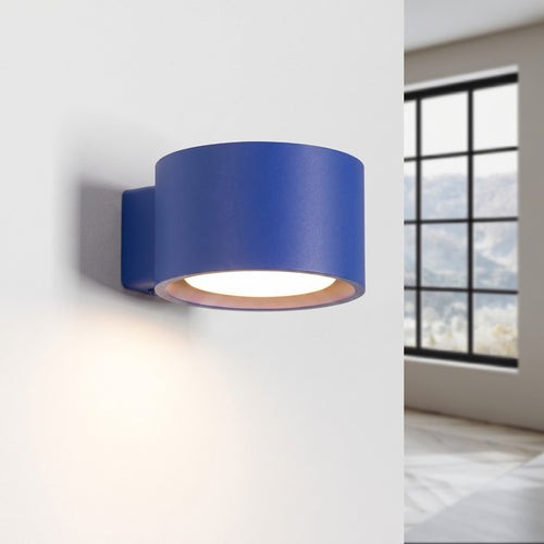 Sollux Lighting Wandlamp MODO 1 ultramarijn Gx53 - 10x12x6cm