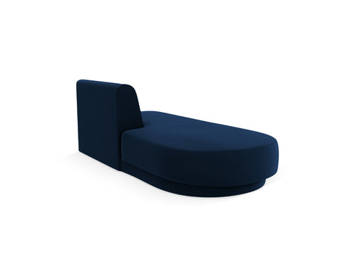 Micadoni Module Miley 2-zits, flueel koningsblauw - 90x158x70cm