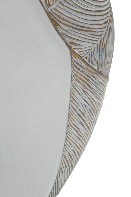 Mauro Ferretti vaas - 35x13,5x37,5 cm - wit