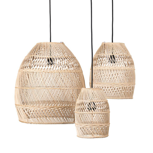 Lampenkap Moon Small Natural - M