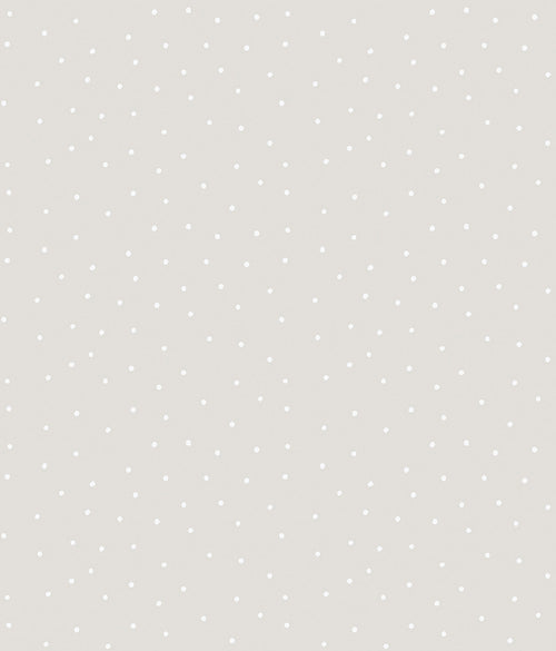 Sanders & Sanders behang stippen beige en wit - 53 cm x 10 m - 640464