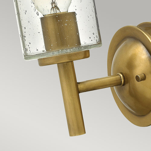 Elstead Collier - 1 lichte wandlamp messing, E27