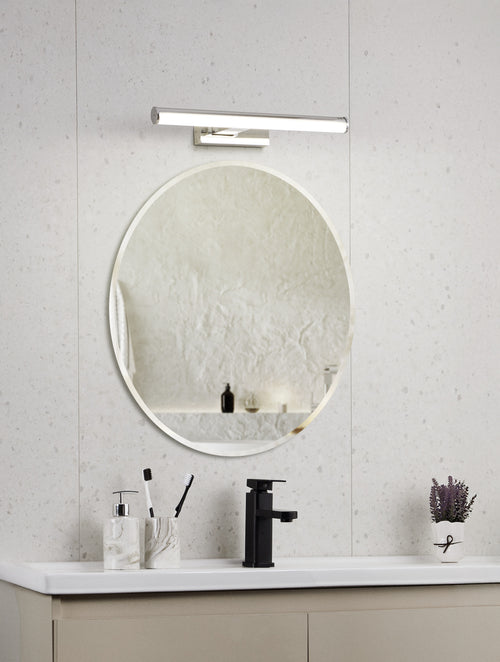 EGLO wandlamp Vadumi - led - 40 cm - grijs/wit