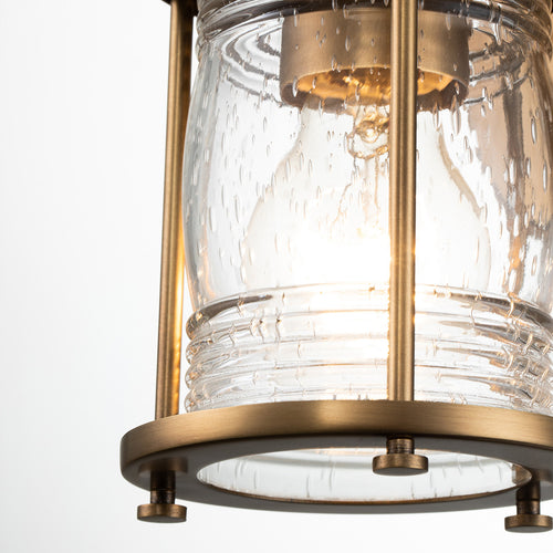 Elstead Kichler Ashland Wandlamp Natuurlijk Messing, IP44