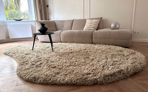 Interieur05 vloerkleed Pilo - hoogpolig - beige - 240 x 340 cm - vtwonen shop