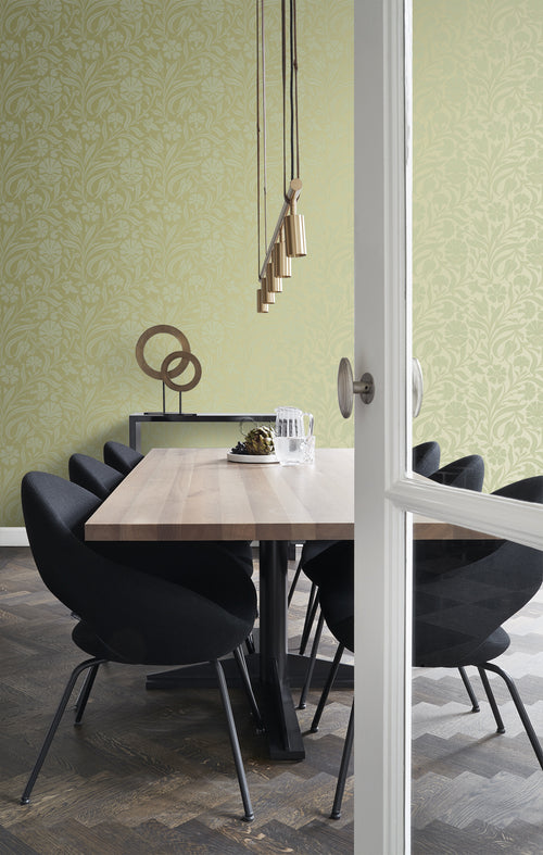 Origin Wallcoverings behang bloemen groen - 53 cm x 10,05 m - 346638 - vtwonen shop