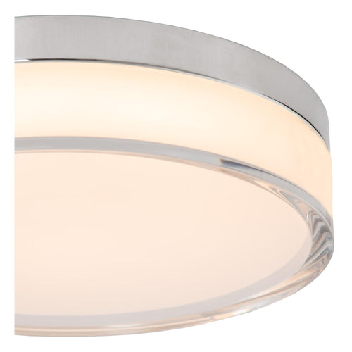 Lucide plafonnière badkamer PLANO - 1xGeïntegreerde LED - Opaal