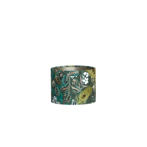 Light & Living lampenkap  - groen - 25x25x18 cm