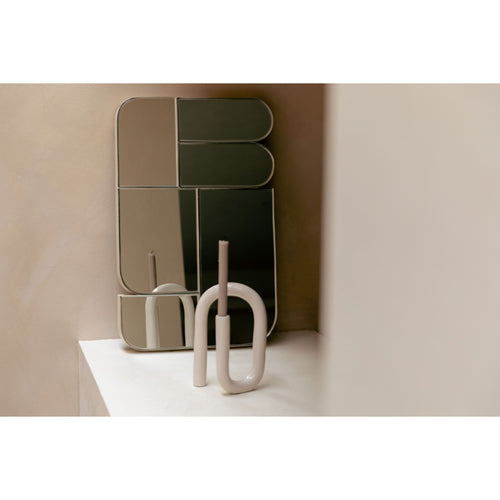 Zuiver Glamour Spiegel/ Wandspiegel Beige - vtwonen shop