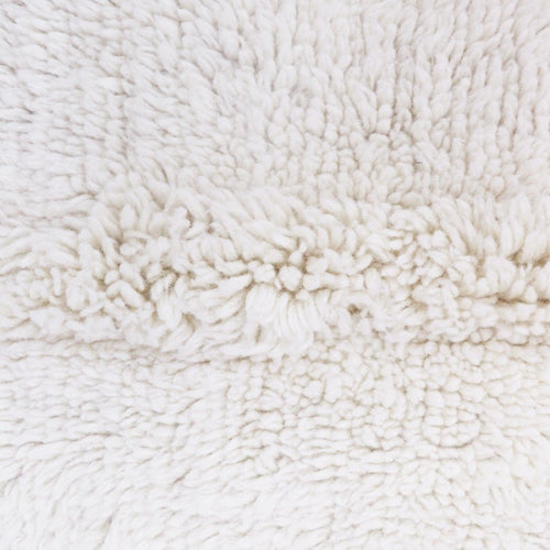 Lorena Canals wasbaar vloerkleed Tundra - Sheep Wit