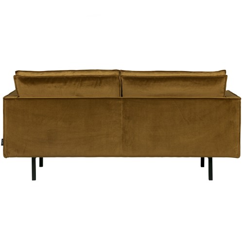 BePureHome 2-zits bank Rodeo - Velvet - Honing Geel - 85x190x86 - vtwonen shop