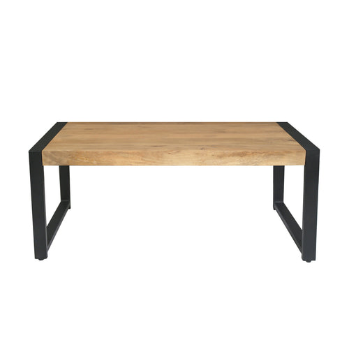 Starfurn Salontafel Britt - Rechthoekig Naturel Hout - 110x60x45cm