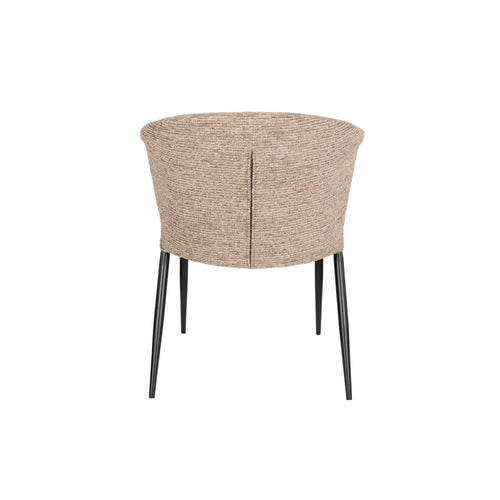 Dutchbone Georgia Eetkamerstoelen Bruin - Set van 2
