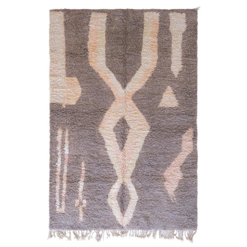 AFK Living vloerkleed Berber - handgemaakt - Wol - 160 x 230 cm