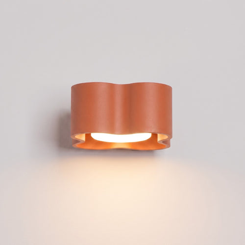 Sollux Lighting Wandlamp OVIO rode oker Gx53 - 12x14,5x6cm