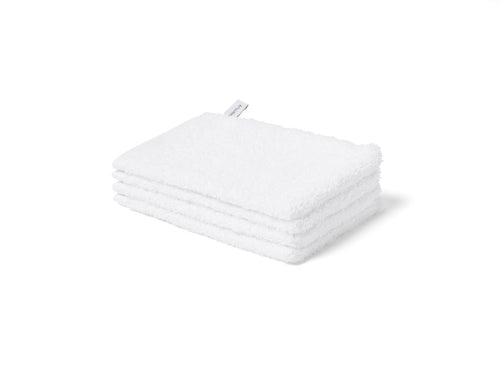 Yumeko washandjes Terry - pure white - 15x22 - 4 st - vtwonen shop