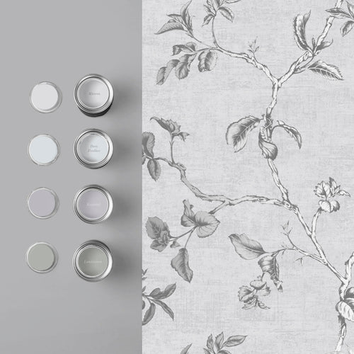 Graham & Brown Vliesbehang - Twining Silver - 10mx52cm - vtwonen shop