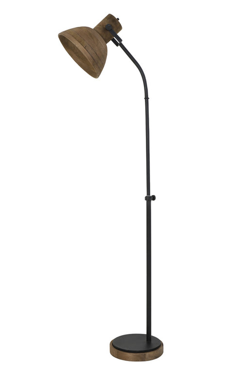 Light & Living vloerlamp  - bruin - 47x29x129 cm
