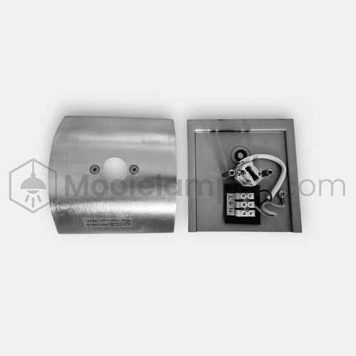 Artdelight wandlamp Gymm - 1 lichts - 10  x 10   cm - brons