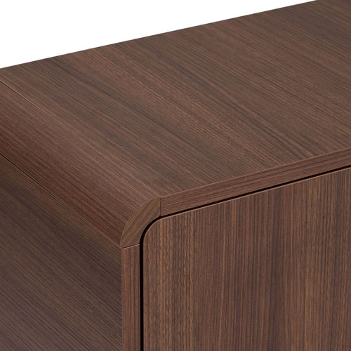 Calicosy - Tv-meubel CELENA - Donker hout 180x34x52 cm