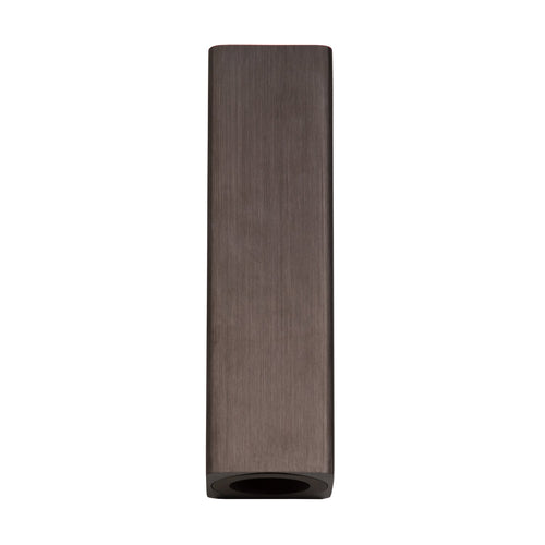 Atmooz wandlamp Bertrix - geborsteld brons - Ø 4,5 x H 16 cm - geïntegreerde led