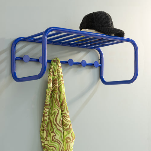 Spinder Design kapstok Retro Kapstok - Ultramarine - 6 haken - vtwonen shop