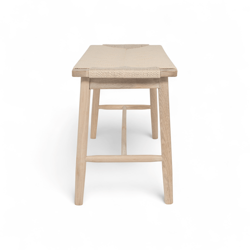 Furnhouse bankje Prime - Witte olie - 35x110x47