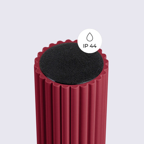 Sollux Lighting Plafondlamp HALO bordeaux IP44 - 12x12x21cm