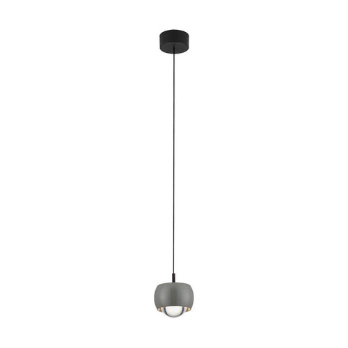 Nova Luce CONGA Slanke hanglamp voor plafond, grijs, LED, 13W, 922lm, 3000K