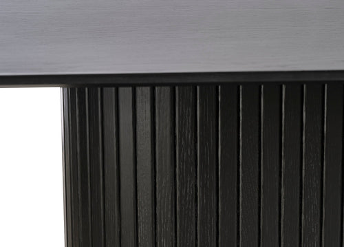 Rebellenclub Eetkamertafel Taree - 180 x 95 cm - Zwart
