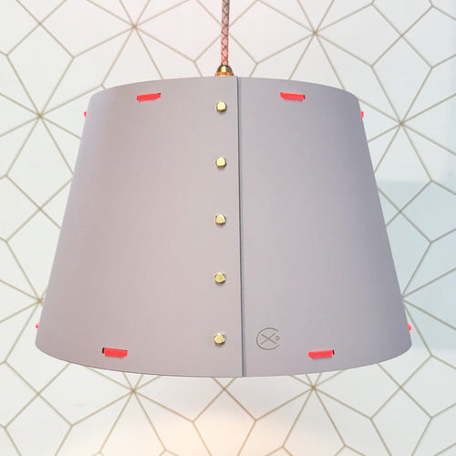 Fabricado Natuurlijk Hanglampie - Lila - diameter 34 cm x hoogte 26 cm - vtwonen shop