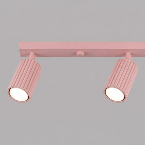 Sollux Lighting Plafondlamp KARBON 4L roze - 81x6,5x16,5cm