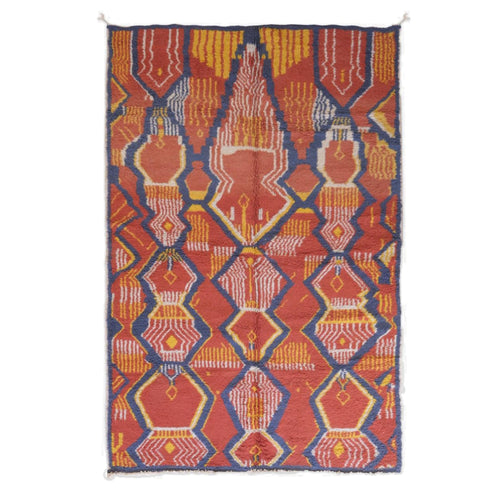 AFK Living vloerkleed Berber - handgemaakt - Wol - 207 x 303 cm