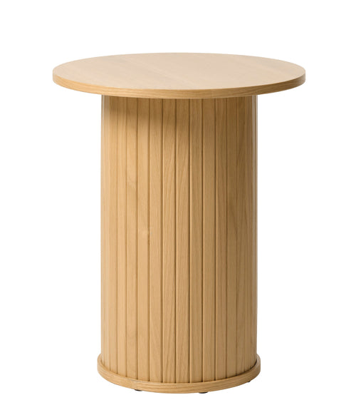 Rebellenclub Bijzettafel Taree - ø50 cm - Eiken