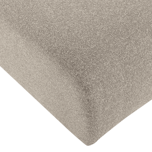 WOOOD chaise longue bank rechts Mojo Base - Bouclé - Beige - 74x112x162