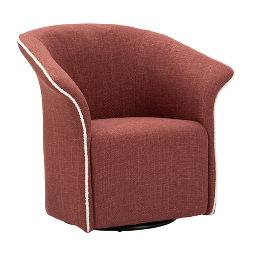 Mauro Ferretti draaistoel - 83,5x66x80 cm - bordeaux