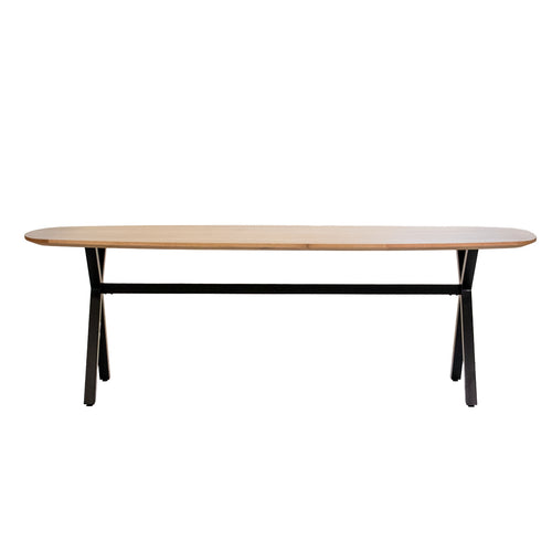 DÉJA Living Eettafel Nils - Deens Ovaal - Eikenhout - 240cm - vtwonen shop