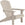 Keter Troy Adirondack Tuinstoel - 81x93x96,5cm – Terracotta