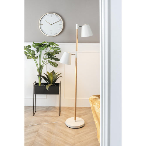 Karlsson wandklok  - wit - Ø42cm - vtwonen shop