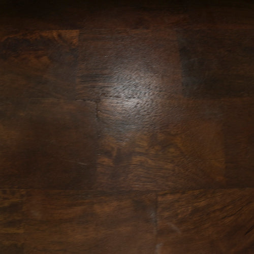 DÉJA Living Salontafel Miro - Rond Donkerbruin Marmer - 90x90x35cm
