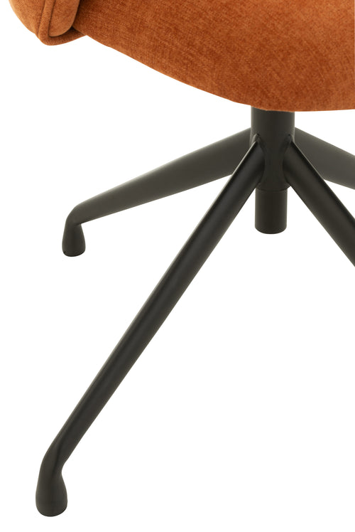 J-Line stoel Turn/Up/Down - textiel - roestig - vtwonen shop