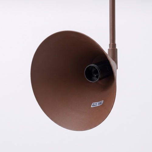 Sollux Lighting Wandlamp NOX bruin - 14x61x30cm