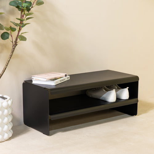 Spinder Design schoenenrek Linea 70 - Zwart - 7 paar schoenen - vtwonen shop