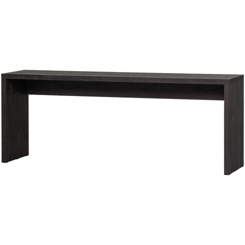 WOOOD sidetable Maan - MDF - Donkerbruin - 76x200x45 - vtwonen shop