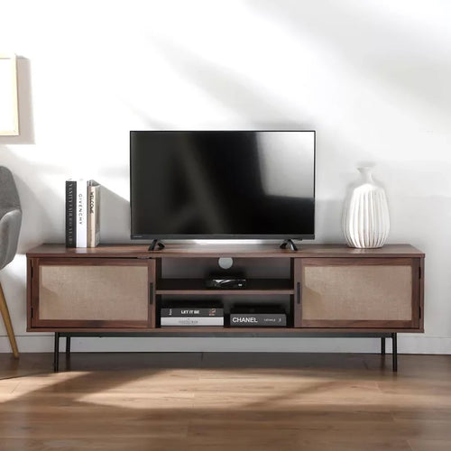 Calicosy - JETSON TV-meubel - Donker hout - 39,5x140x45 cm