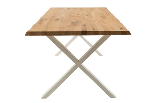 J-Line tafel Poten Kruis - metaal - wit