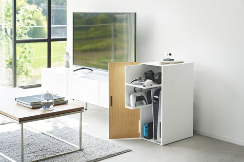 Yamazaki Game Console Kast - Tower - Wit - vtwonen shop