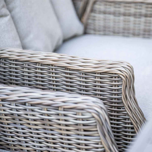 Garden Impressions tuinset Marbella - Tulli - vintage willow - Ø148x75 cm - 6-delig