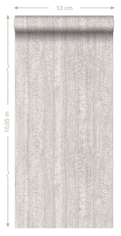 Origin Wallcoverings behang houtmotief donker beige - 53 cm x 10,05 m - 347530 - vtwonen shop